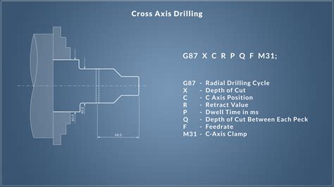 cnc part 9|lathe drilling cnc codes.